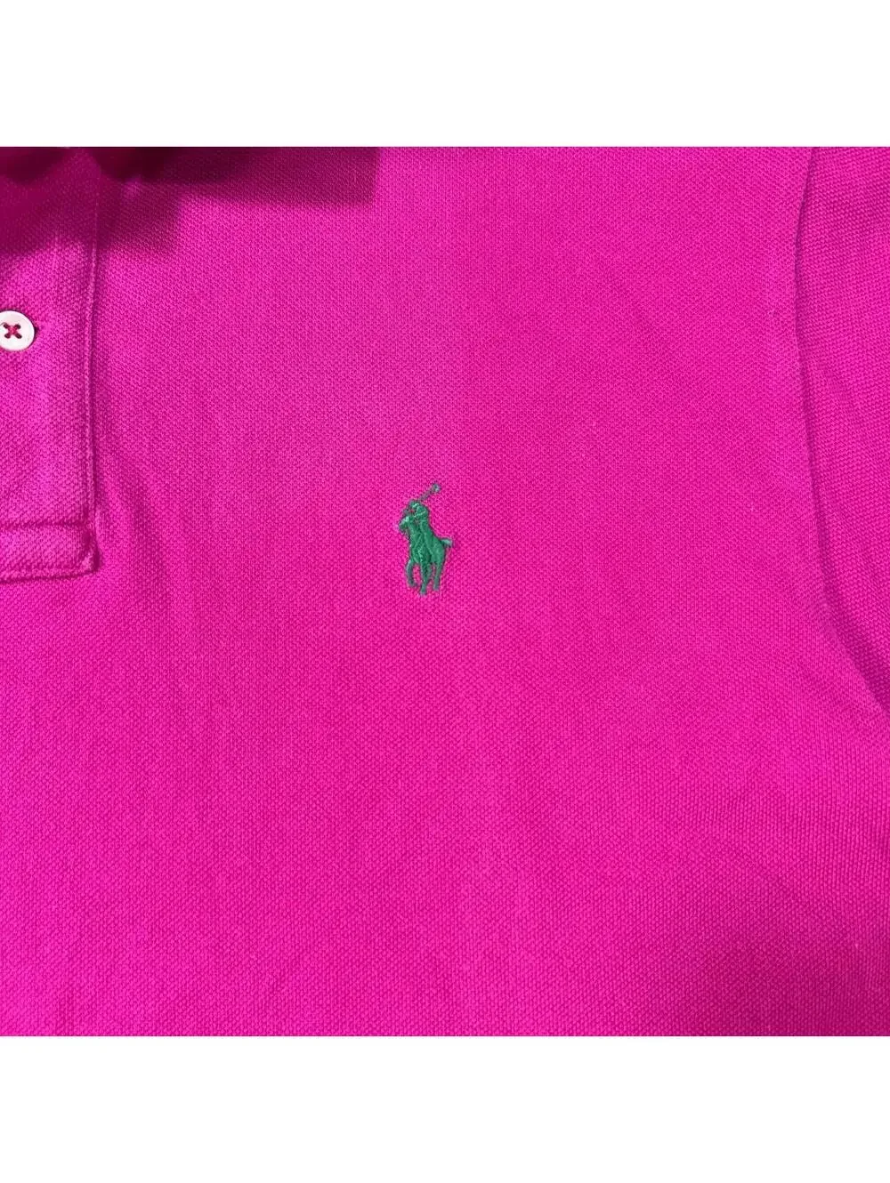 Y2K Polo Ralph Lauren 00s Pink Polo Shirt